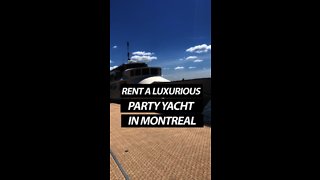 You Can Rent This Luxurious Party Yacht By The Hour In Montreal