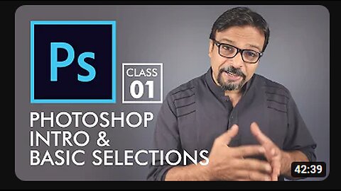 Basic Selections - Adobe Photoshop for Beginners - Class 1