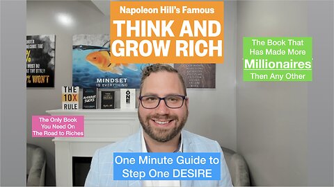 Implementation Think and Grow Rich Burning Desire Step 1 Chapter 2 #thinkandgrowrich #napoleonhill