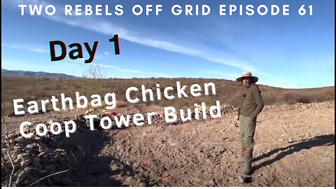 Off Grid Hyperadobe Chicken Coop Tower