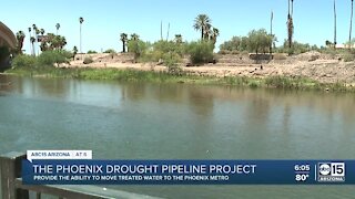 Construction has begun on the Phoenix Drought Pipeline Project