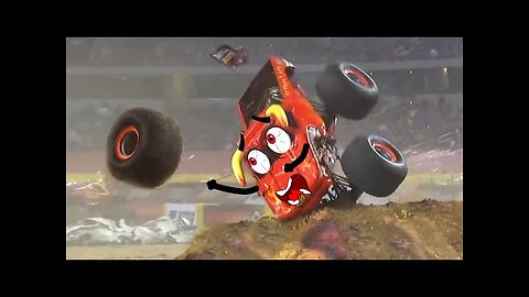 Crazy Monster Truck Freestyle Moments | Monster Jam highlights 2020 | Woa Doodles Funny Video