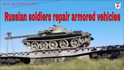 why the Russian Army repairs armored vehicles