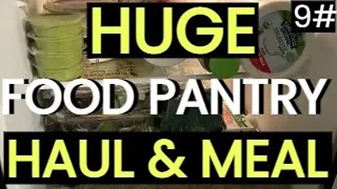 Food Pantry Haul & Food Bank Haul BLESSINGS! Frugal Living Vlog With Awesome Food Pantry Meals ENJOY