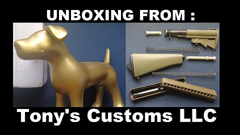 UNBOXING: Tony's Customs LLC, OD Green! CAR/AR stocks and handguard