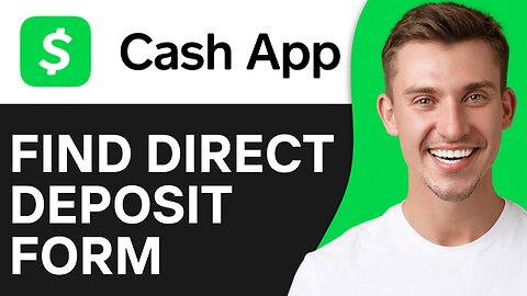 How To Find Cash App Direct Deposit Form