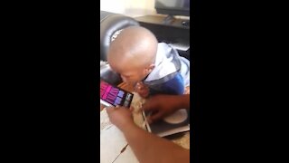 SOUTH AFRICA - Pretoria - 2 year-old genius Omphile Tshai (videos) (mgj)