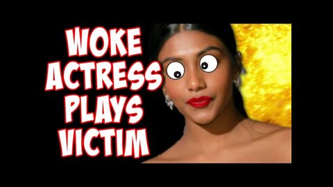 Actress Plays Victim in Cringe Interview - Hollywood Woke Celebrity Meltdown