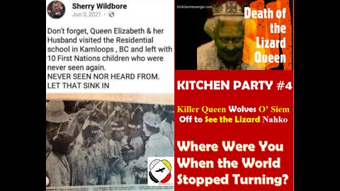 Kitchen Party #4: Off to See the Lizard: Killer Queen, Patriots, Q, DJT, Grand Illusion