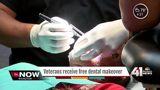 Two veterans to receive dental care for free