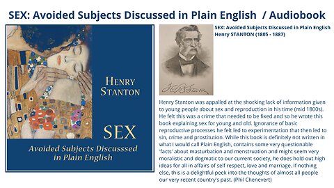 SEX: Avoided Subjects Discussed in Plain English / Audiobook