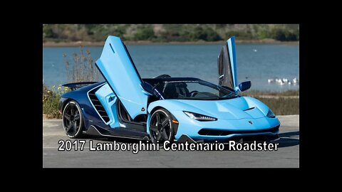 2017 Lamborghini Centenario Roadster