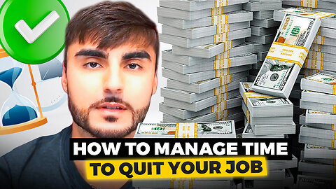 How to manage time to quit your job and become an entrepreneur