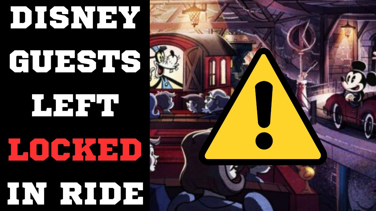 Woke Sjw Disney Ride Breaks Down Guests Left Locked In Lap Bars
