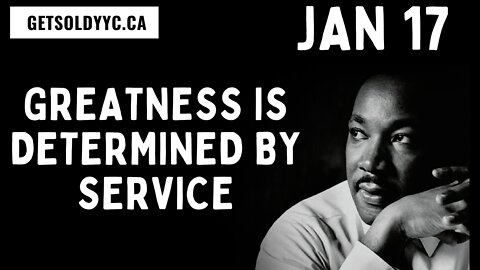 MLK Day: Jan 17 2022. Monday Motivation.