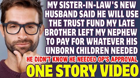 Sister In Law's New Husband Said He'd Use My Nephew's Trust Fund To Pay For His Kids- Reddit Stories