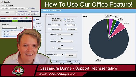 How To Use Our Office Feature In LoadManager TMS!