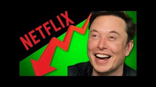 Netflix Stock COLLAPSING After Elon Musk SLAMS Them For Woke Nonsense