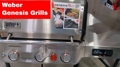 Weber Genesis Grills, Propane, Natural Gas, Smart, In Store Review