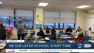 State Bill 328 leads to later school start times