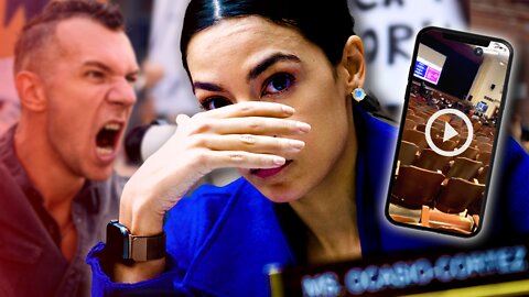 AOC HUMILIATED At Town Hall By Her OWN VOTERS!!!