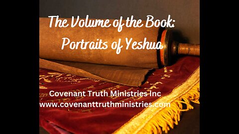 Volume of the Book - Portraits of Yeshua - Lesson 12 - The Substitute