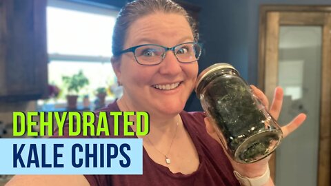 Dehydrated Kale Chips | Every Bit Counts Challenge Day 11