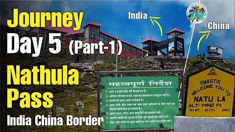 NATHULA PASS | Oct23 | India china border | North India | Sikkim | East Sikkim | Kangchenjunga