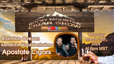 Episode 117: Brandon Oveson & Kendrick Woolstenhulme, Owners of Apostate Cigars