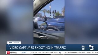 Video shows shooting in traffic in Chula Vista