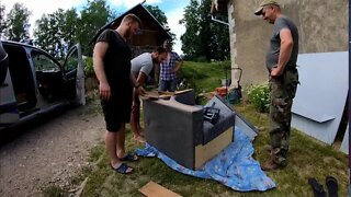 Creating Beer Hideout inside Corner Sofa | How To