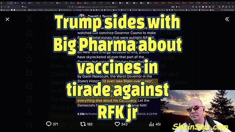 Trump sides with Big Pharma about vaccines in tirade against RFK jr-515