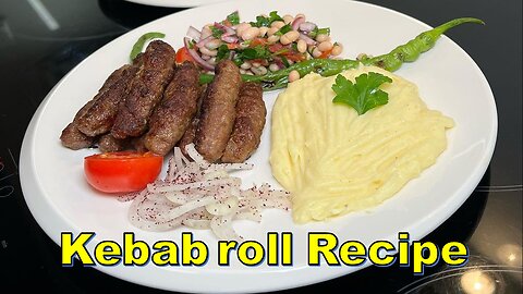 Turkish Delight: Crafting the Perfect Turkish Kebab Rolls-4K