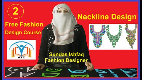 Neck line Design | Fashion Design | Mr.ATC | Design by Sundas Irshad