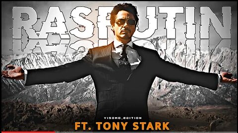 Rasputin X Tony Stark | Iron man Edit Status | Alight Motion Xml Preset
