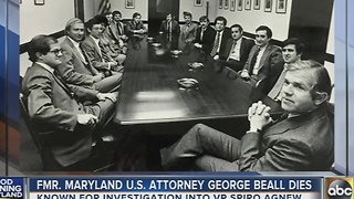 Former Maryland U.S. Attorney George Beall dies