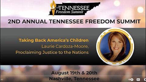 Taking Back America's Children w/ Laurie Cardoza-Moore at the 2022 Tennessee Freedom Summit
