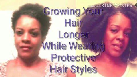 Growing Your Hair Longer While Wearing Protective Hair Styles