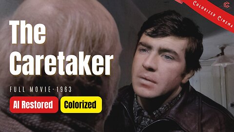 The Caretaker (1963) | The Guest | Colorized | Subtitled | Alan Bates | British Drama Film