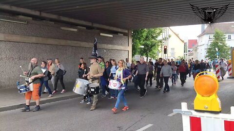 Demonstration Ansbach, 28.05.2022