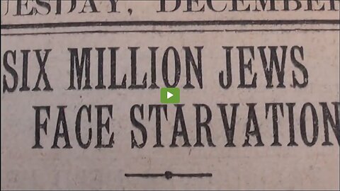 Six Million Jews BEFORE WWII - 10 Newspapers 1915 - 1938