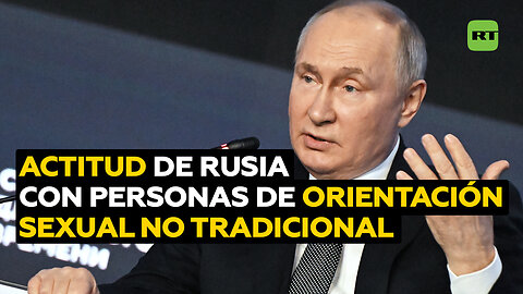 Putin sobre la cuestión de orientación sexual no tradicional: "Dejen a los niños al margen"