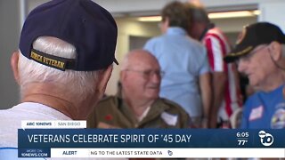 Veterans in San Diego celebrate Spirit of ’45 day