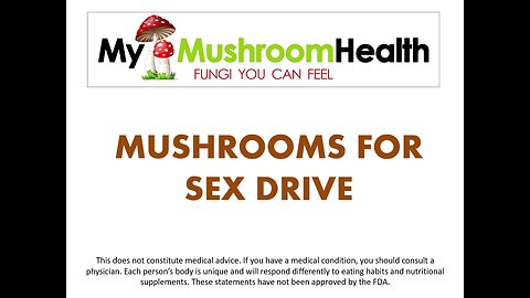 Medicinal Mushrooms for Sex Drive