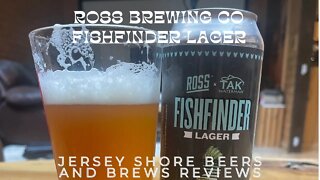 Ross Beer Co Fishfinder Helles Lager