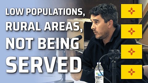 Low Populations, Rural Areas, Not Being Served