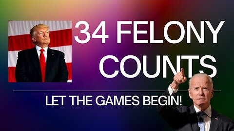 34 Felony Counts - Let The Games Begin! Madness in Manhattan!