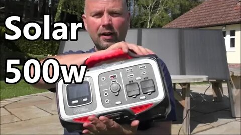 Rockpals 500w Solar Generator - Great For Off Grid Power