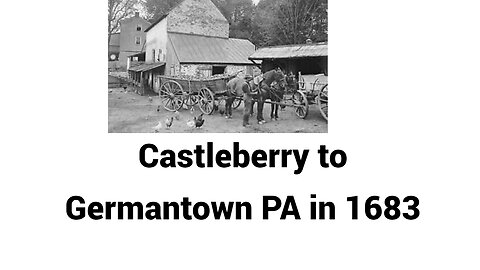 Heinrich Kesselbery to Germantown PA in 1683