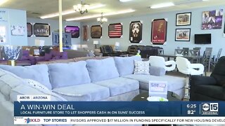 Valley furniture store offering refunds if Suns win championship